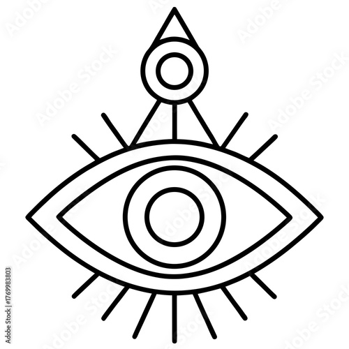 Visual Identity Symbols Line Art Transparent Background