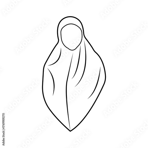 hijab illustration design