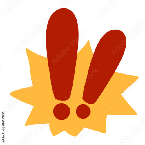 Dual exclamation star