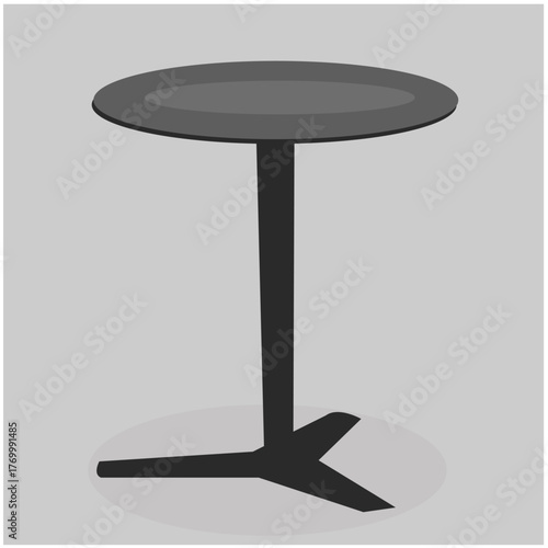 Wood Table Vector Image 