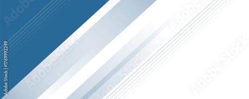 Blue abstract background with white color. Abstract blue background with square shapes. Modern Simple Blue Grey Abstract Background Presentation Design