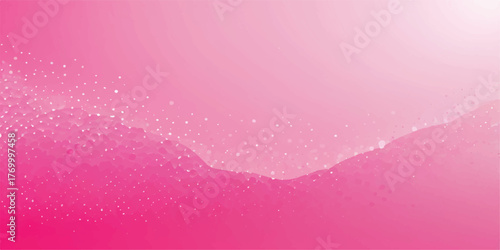 Bright pink abstract grunge texture background with heart pattern for festive Valentine's Day love decoration design illustration