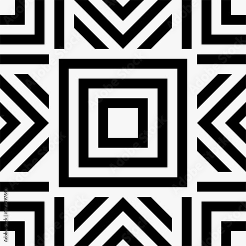 seamless geometric backdound. abstract fabric background