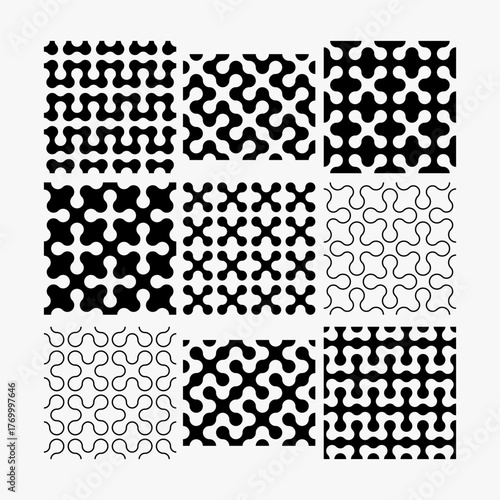 seamless geometric backdound. abstract fabric background