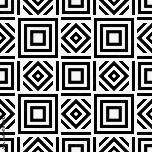 seamless geometric backdound. abstract fabric background