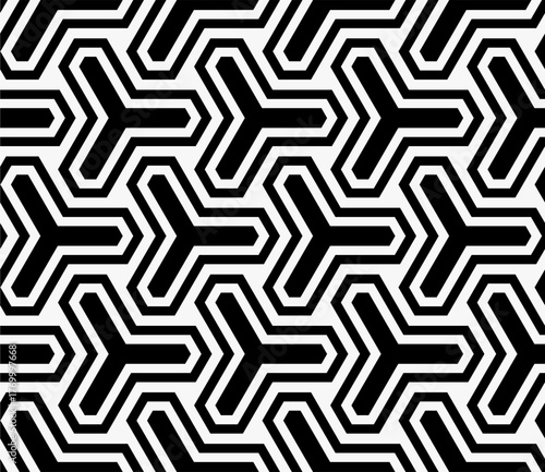 seamless geometric backdound. abstract fabric background