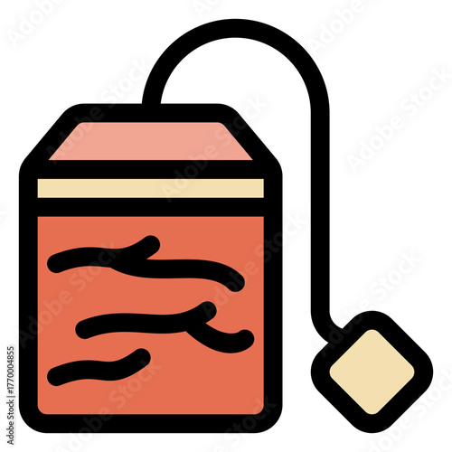 Tea bag icon