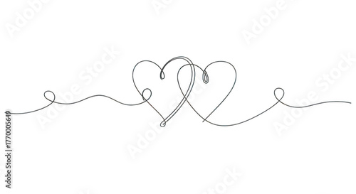 Virgo zodiac symbol line art isolated on