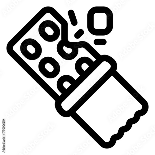 Chocolate bar icon