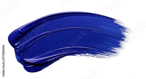 Blue paint swatch texture with glossy sheen