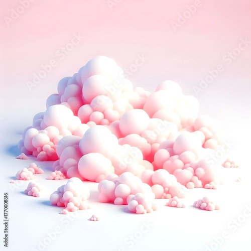 pink rose petals on pink background