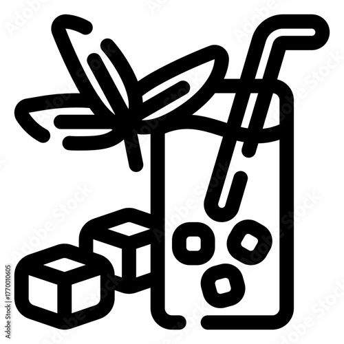 Iced tea icon