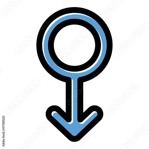 male gender sign icon
