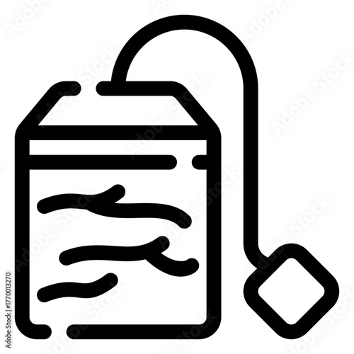 Tea bag icon