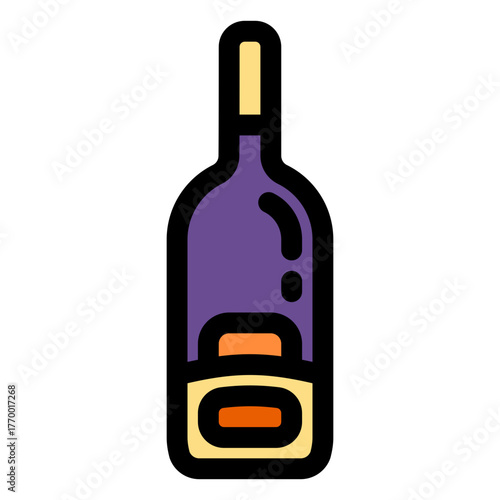 Wine bottle icon