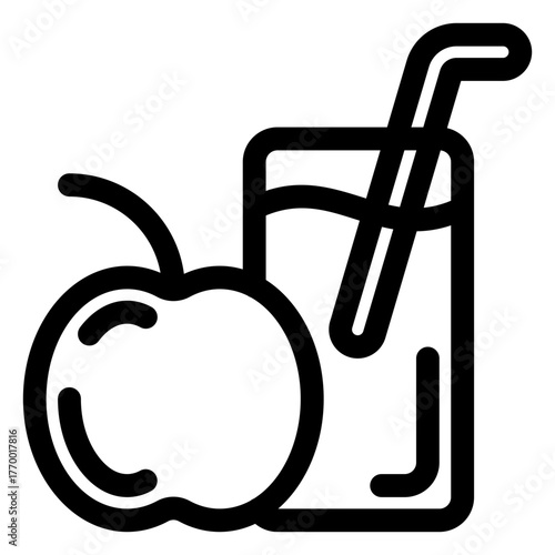 Apple juice icon