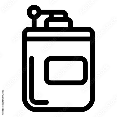 Hip flask icon