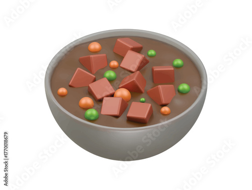 vindaloo icon 3d illustration render