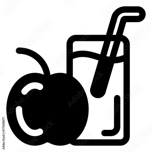 Apple juice icon
