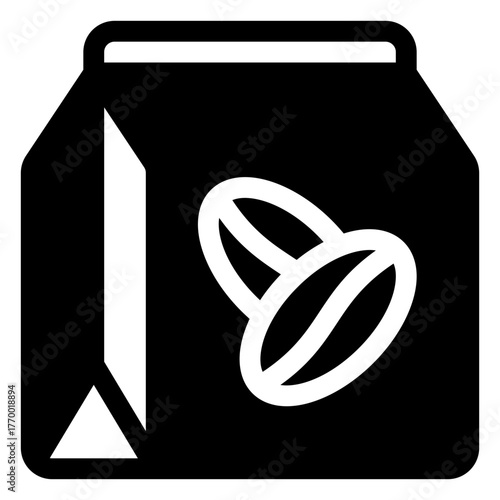 Coffee bag icon