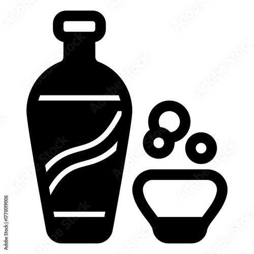 Sparkling water icon