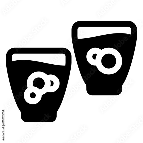 Water glass icon