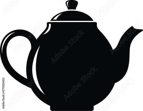 teapot isolated on white background