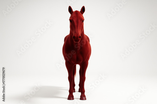 Red Horse Statue – New Year 2026 Symbol