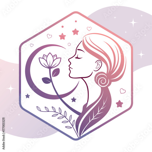 Beauty salon and spa doodle set. Skin care and natural treatment, natural cosmetics concept, time for yourself. Spa with aroma oil, nail file, sleep mask and other care items.