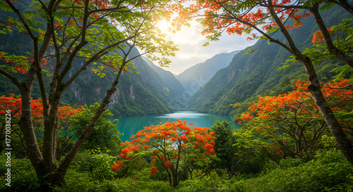 pink and white dahlia