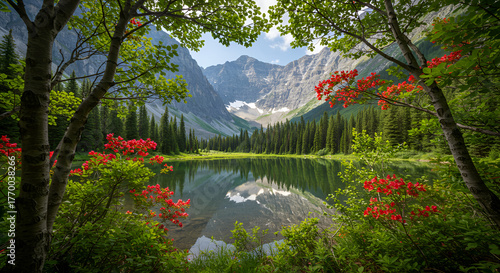 pink and white dahlia
