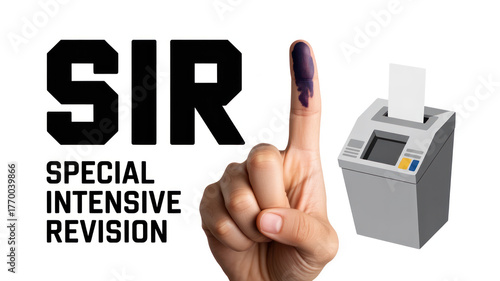 Special intensive revision of Indian election