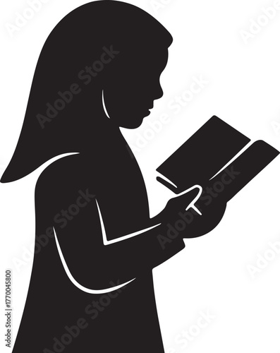 Minimal Hijab Silhouettes