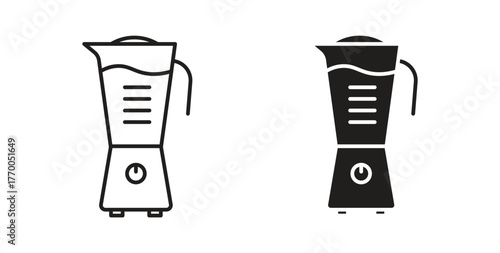 Blender icon for mobile app, editable designs