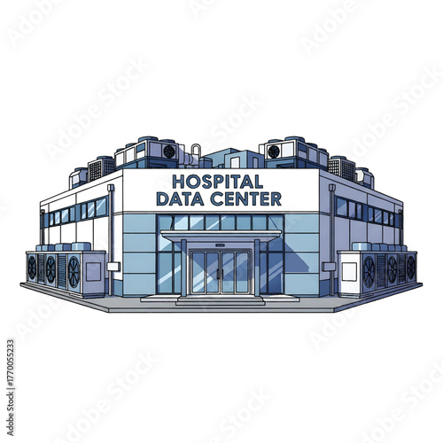 Secure Data Center for a Modern Hospital