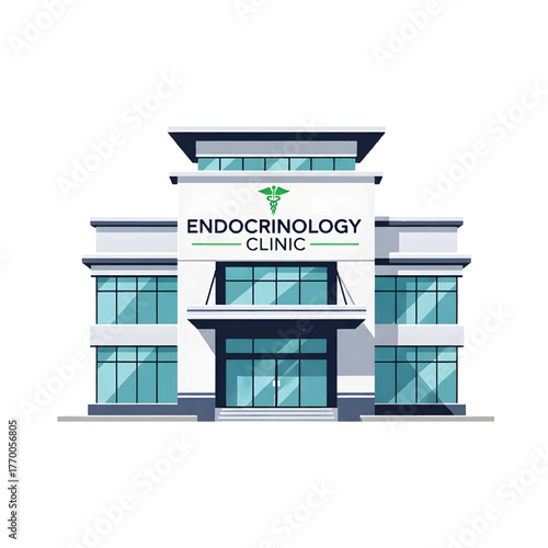 Modern Endocrinology Specialist Clinic Building