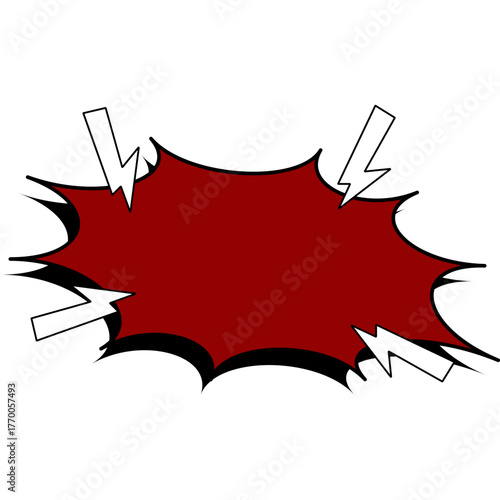 Comic Sale Discount Shape