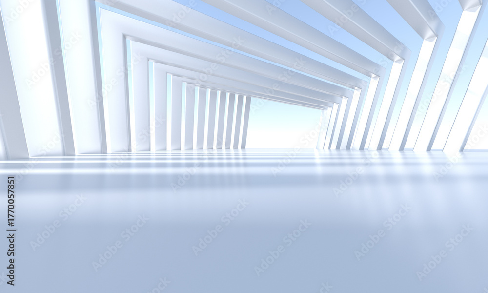 Obraz premium Abstract architecture background 3d render