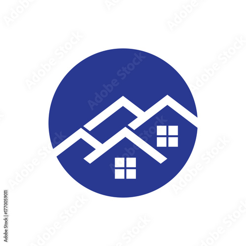simple and elegant housing logo design