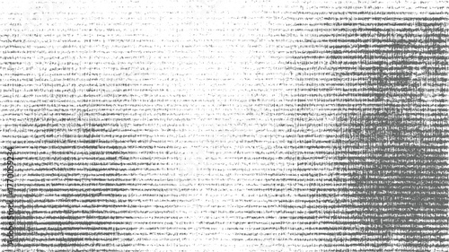 dense pattern of gray scribbled lines and text fragments on white background.