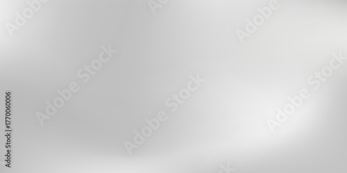 Simple mesh silver foil background with metal mirror texture. Chrome gradient surface with light gloss art modern