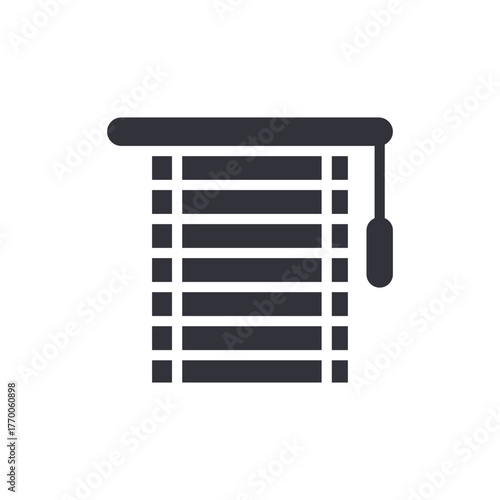 Window Covering Interior Design Simple Blinds Silhouette