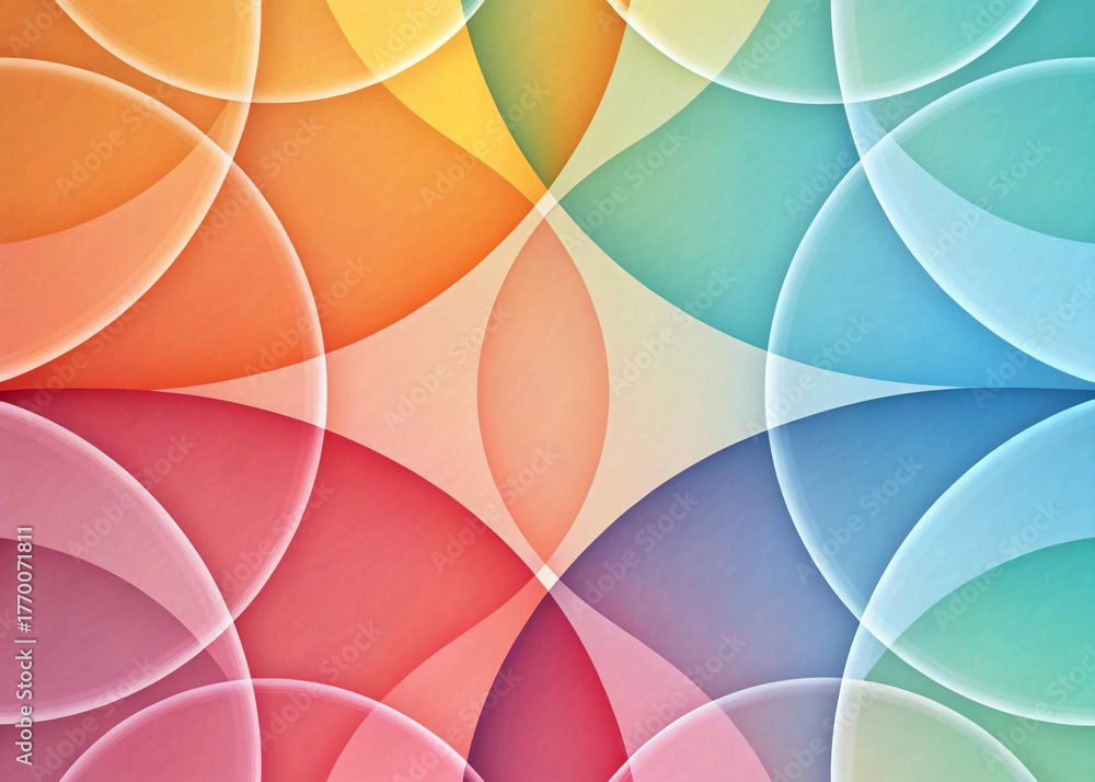 seamless pattern with colorful circles