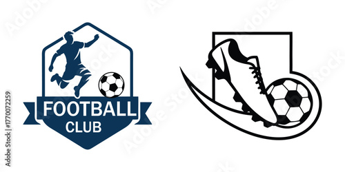 Ultimate Sport Vector Set Dynamic Action Logo Silhouette Ball Game