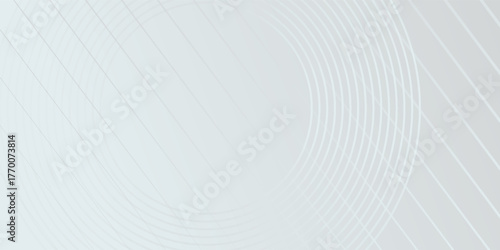 Trendy Grey abstract background. Modern circle lines pattern. Futuristic concept. line whit diagonal