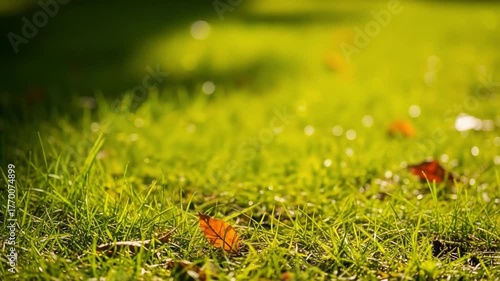 Hand Picking Plastic Bottle from Grass | Environmental Cleanup