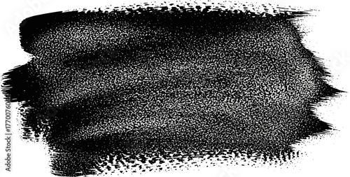 raw artistic sweep a bold, unrefined mark of expressive creativity