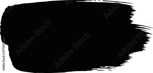 ink gesture forms a decisive, clean statement for modern abstract concepts