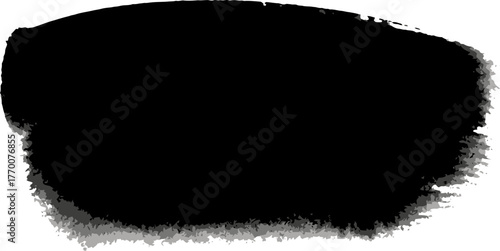 strong, organic black stroke provides an authentic, adaptable graphic foundation