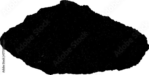 primordial shard etched blackness, a raw, isolated, textural entity